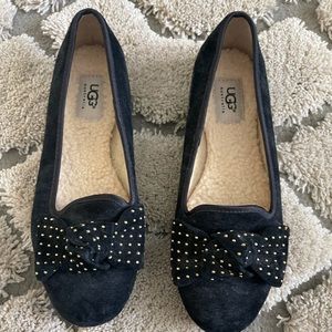 Ugg fleece lined flats sz 7.5